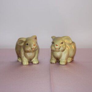 Rabbit Tealight Candle Holders (Set of 2) - Unbranded